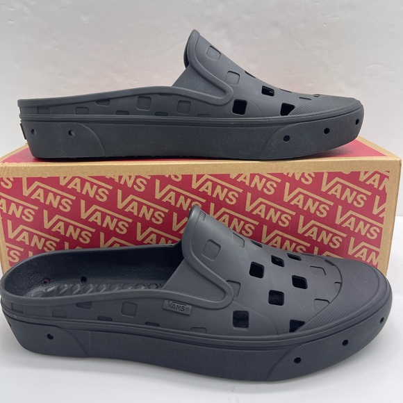Vans Other - Vans Slip-On Clogs Slip-On Mule Trk
Black
VN0005V8BLK Tracking Sneakers
